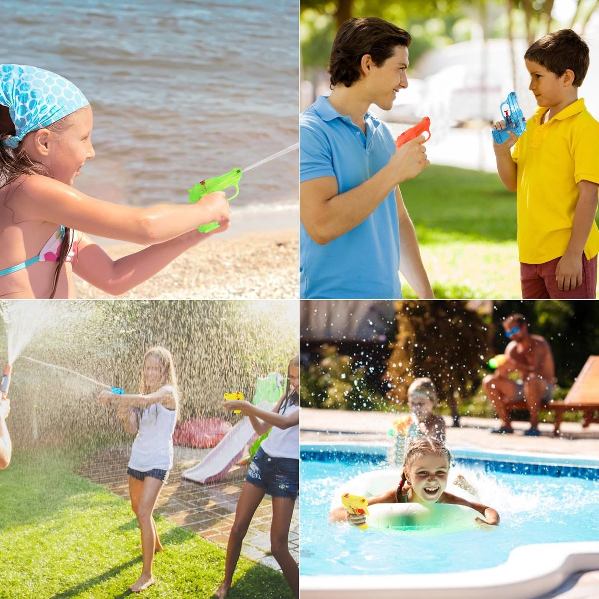 Foryouliving - 20 Mini Waterpistool - Speelgoed voor Kinderen, Jongens & Meisjes Verjaardagen, Kinderfeestjes, Uitdeelcadeautjes, Traktaties - Zwembad & Strandfeesten — afbeelding 5