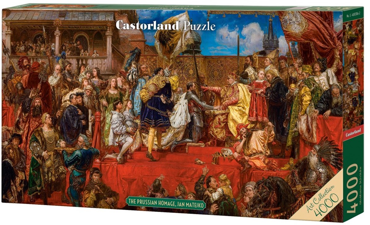 Castorland Puzzel 4000 Stuk: De Pruisische Hommage - Jan Matejko