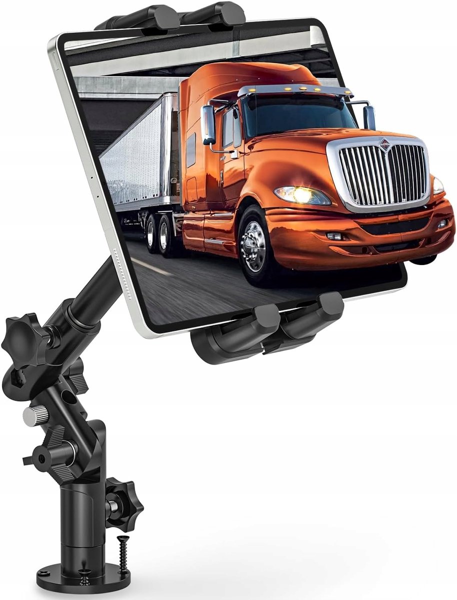 Universele Tablet & Telefoonhouder voor Auto, Muur & Bureau (30cm)