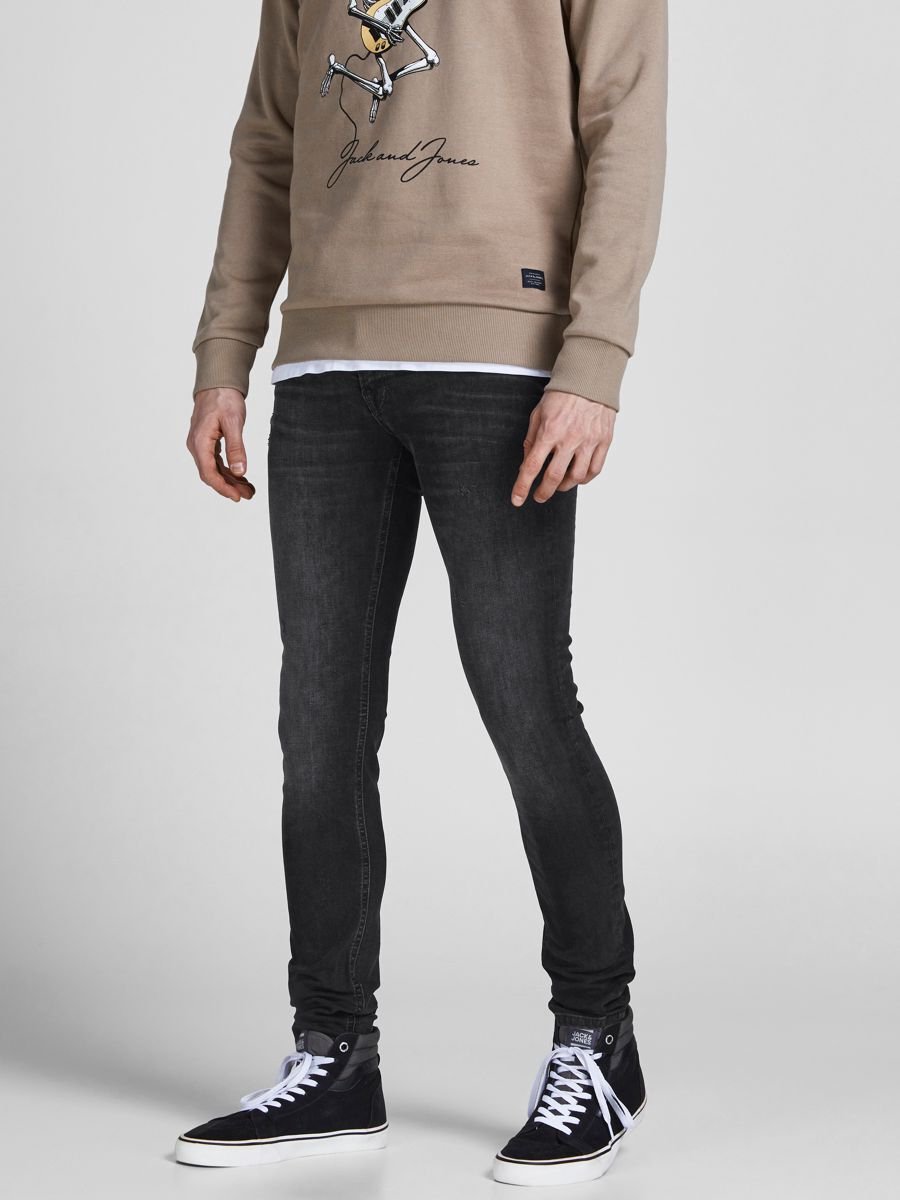 Jack & Jones - Broek - Maat 31/L34 - Mannen - ZWART - katoen