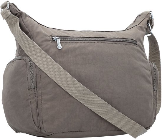 kipling Sac à épaule bandoulière Sac à épaule Eyes Wide Open Gabbie Large Shoulderbag True Beige Brun