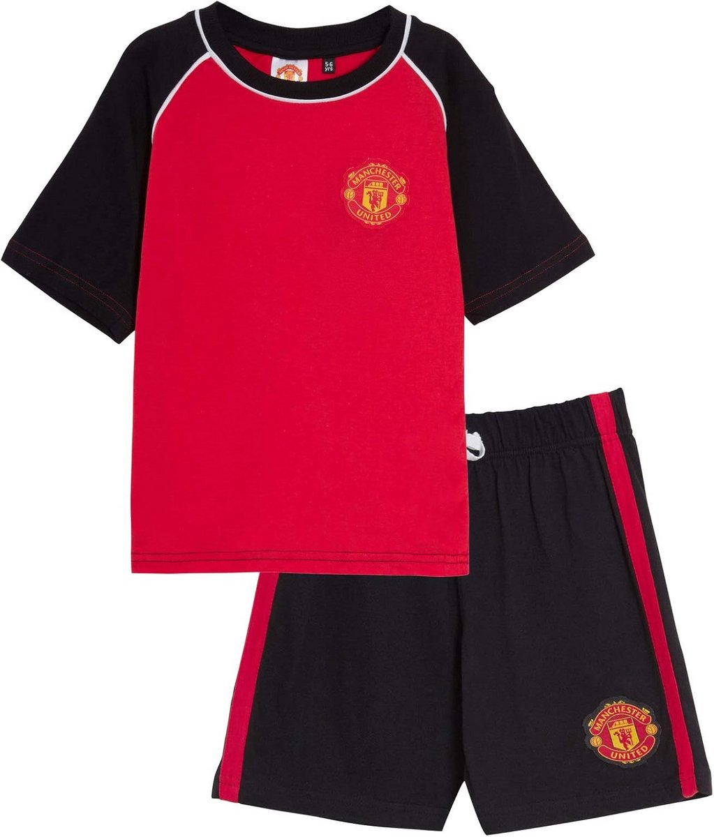 Korte pyjama set jongens voor voetbalfans - comfortabele shorts en T-shirt