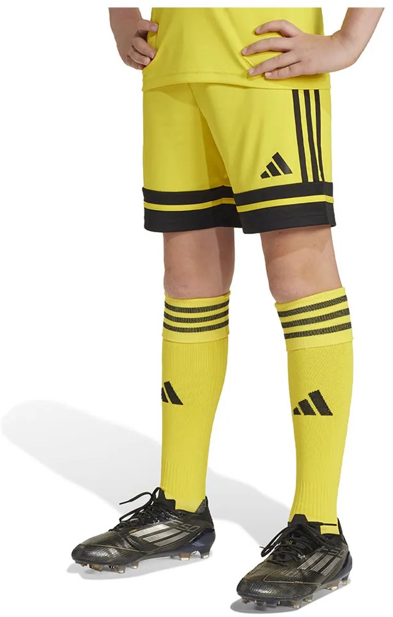 Adidas Squadra 25 Korte Broek Geel 5-6 Years Jongens,Meisjes