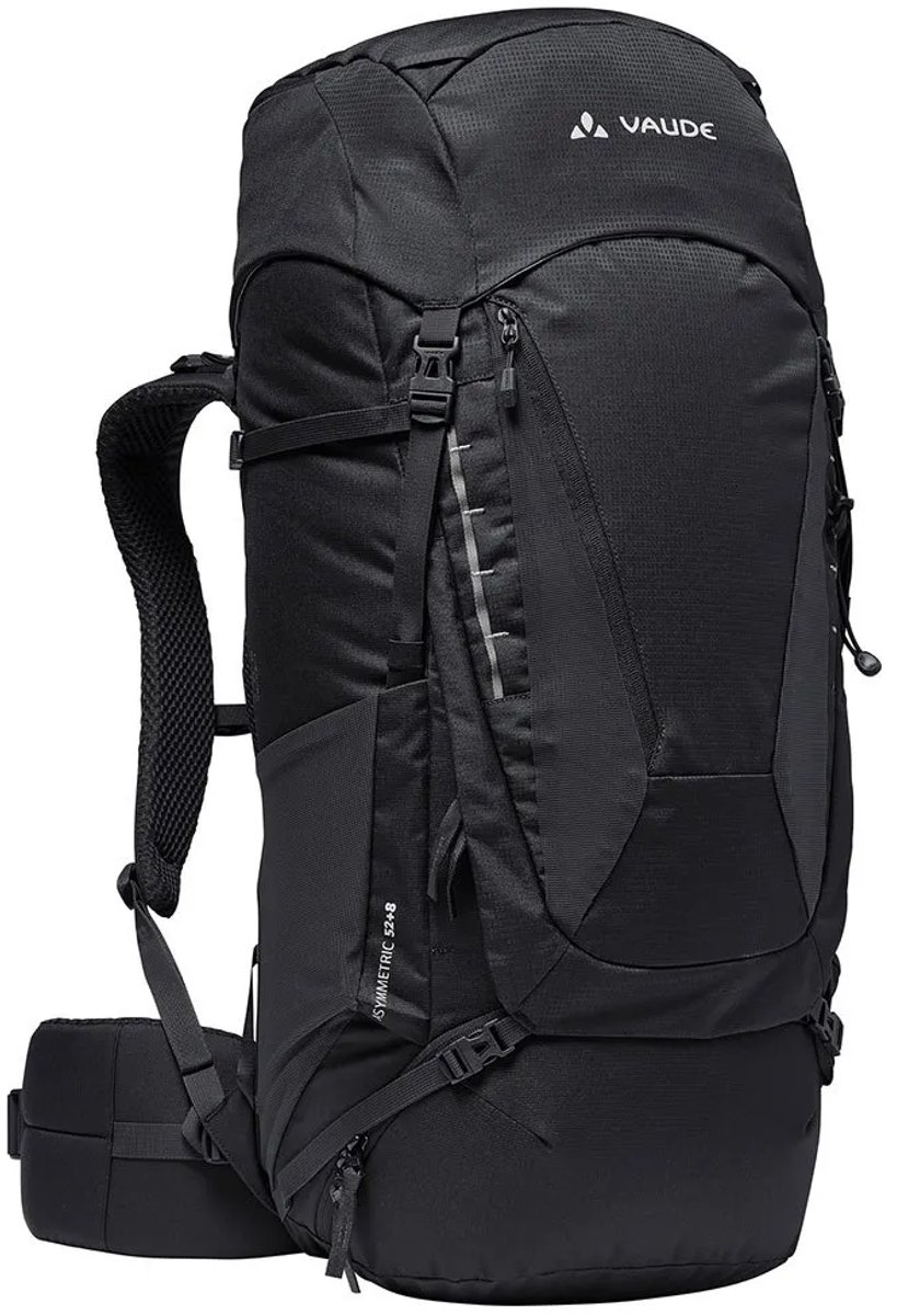 Vaude Asymmetric 52+8 Backpack Zwart
