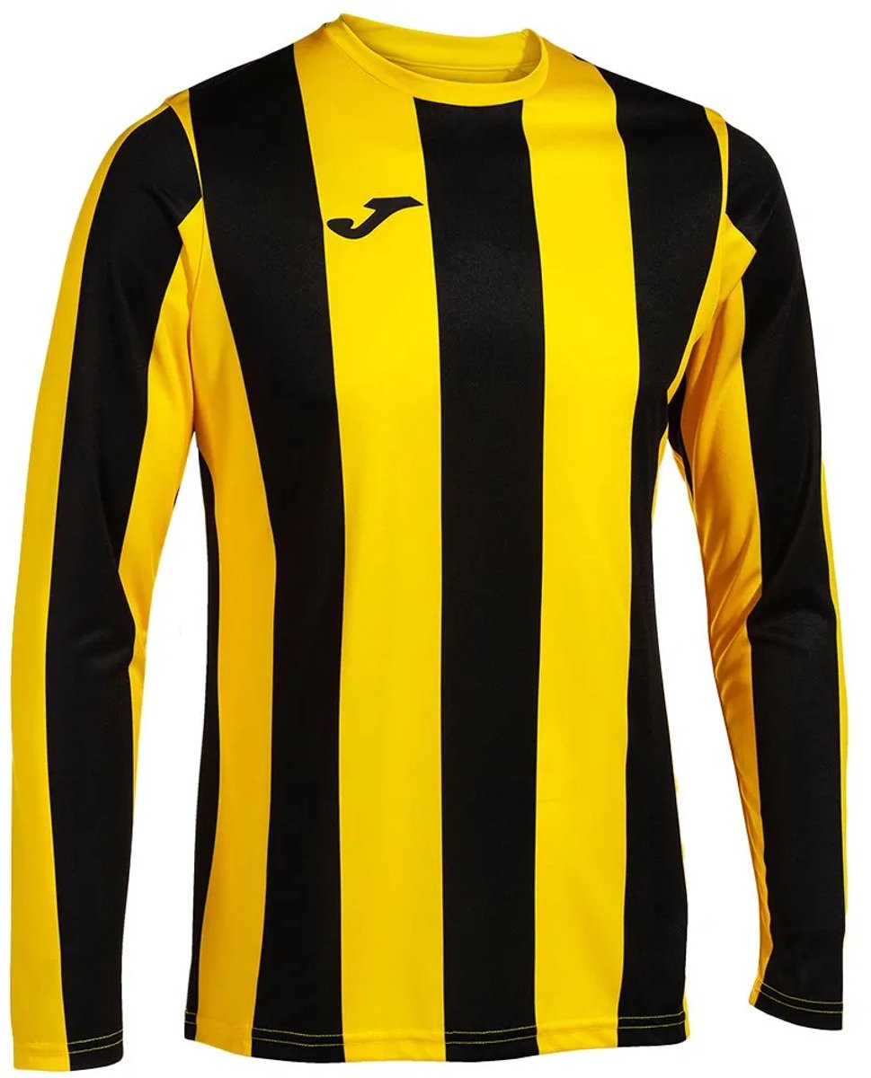 Joma Inter Classic T-shirt Met Lange Mouwen Geel,Zwart XL Man