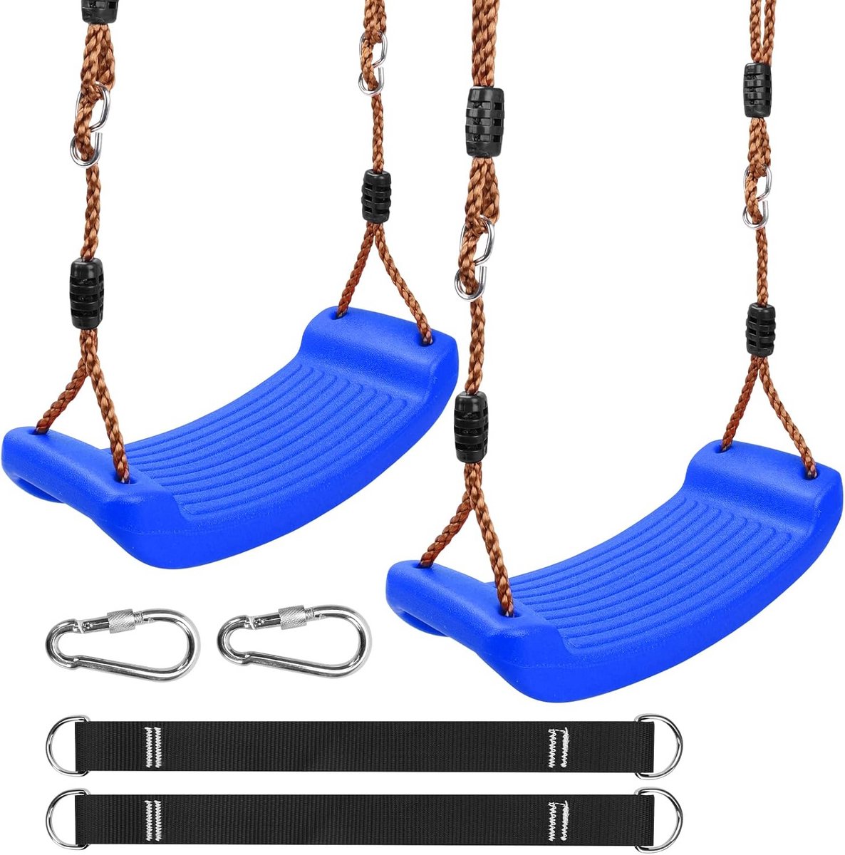 Schommelstoel voor Kinderen, Verstelbaar met Antislip Veiligheid, 2 Stuks