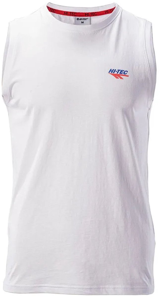 Hi-tec Nilan Mouwloos T-shirt Man Wit
