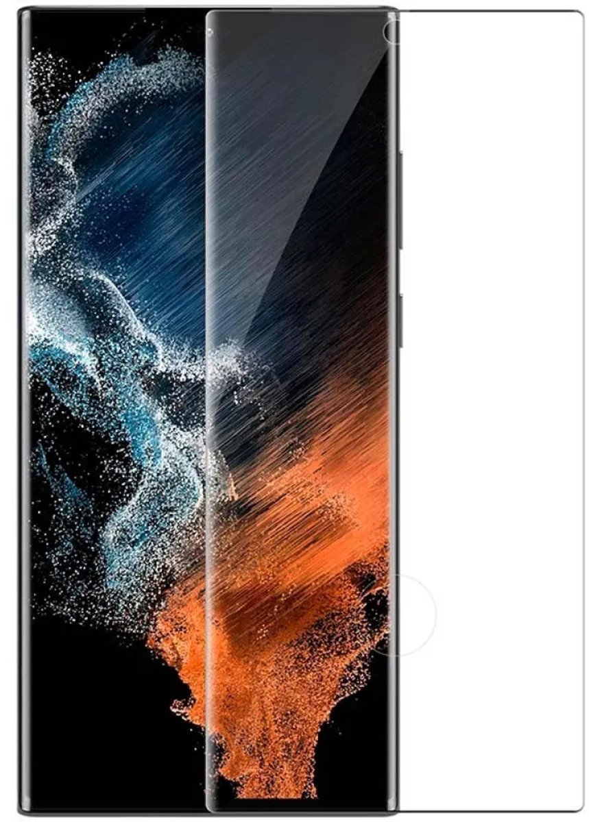 Nillkin Cp+ Max Samsung Galaxy S22 Ultra Gehard Glazen Schermbeschermer Transparant
