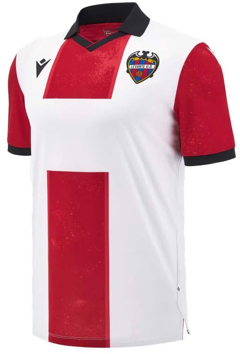 Macron Levante Ud 24/25 Weg Korte Mouw T-shirt Junior Rood 7-8 Years Jongens