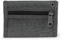 Portefeuille Eastpak gris, dos avec fermeture éclair et logo Eastpak.