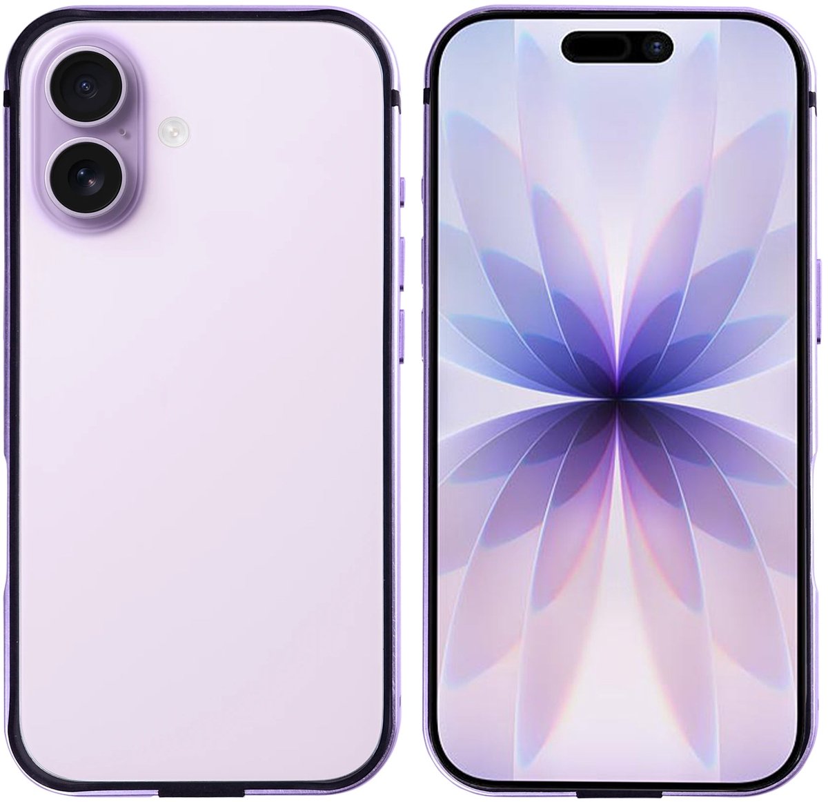 Rixus Crash Guard Case For Apple iPhone 17 Light Purple