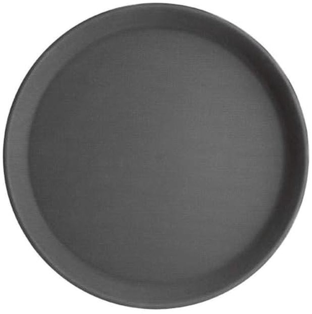 Rond Antislip Dienblad Zwart 356mm