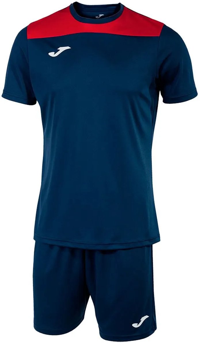 Joma Phoenix Ii Korte Mouw Set Blauw 9-10 Years Kinderen