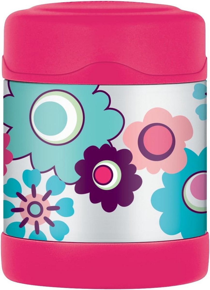 Voedselfles 290 ml - Roze Thermosfles voor Warm en Koud