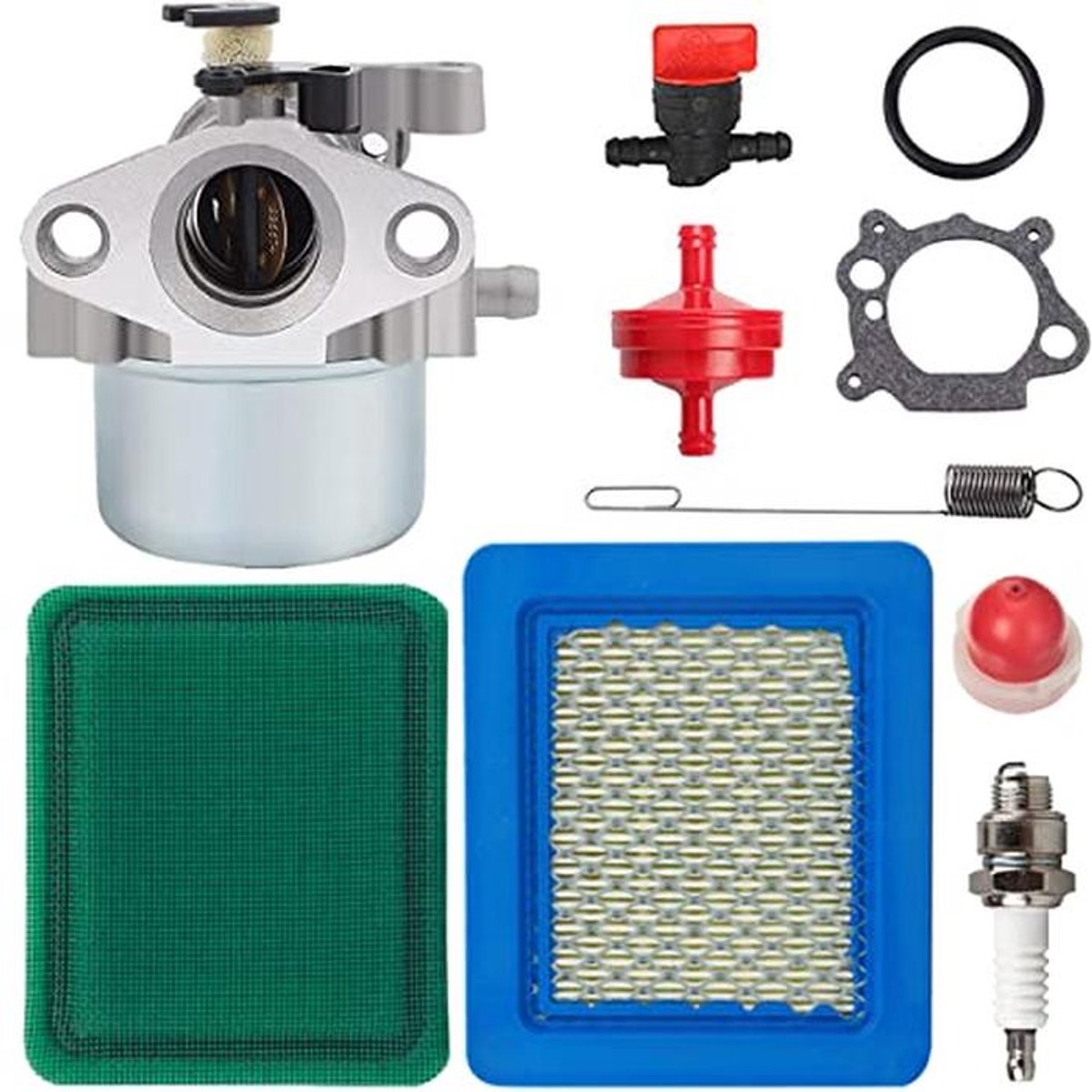 Carburateur Luchtfilter voor 190cc Grasmaaier Motoren
