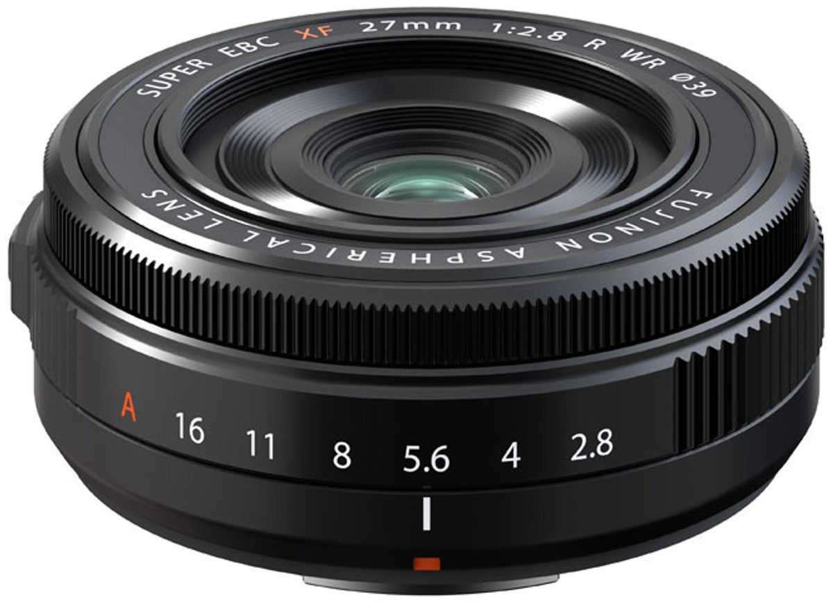 Fujifilm XF27 mm F2.8 R WR Black