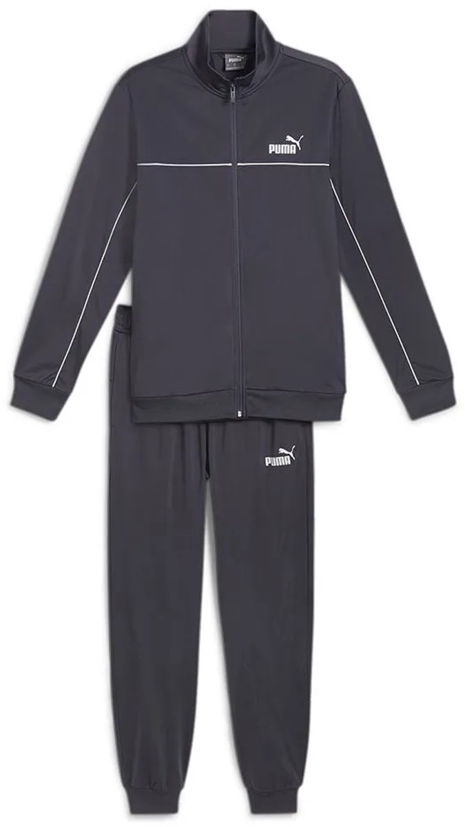 Puma Poly Piping Trainingspak Zwart XS Man