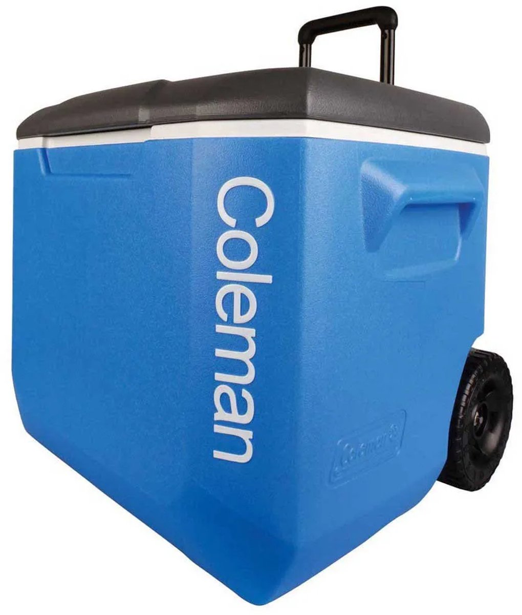 Coleman 60QT Performance Koelbox - Wielen - 56 Liter - Blauw