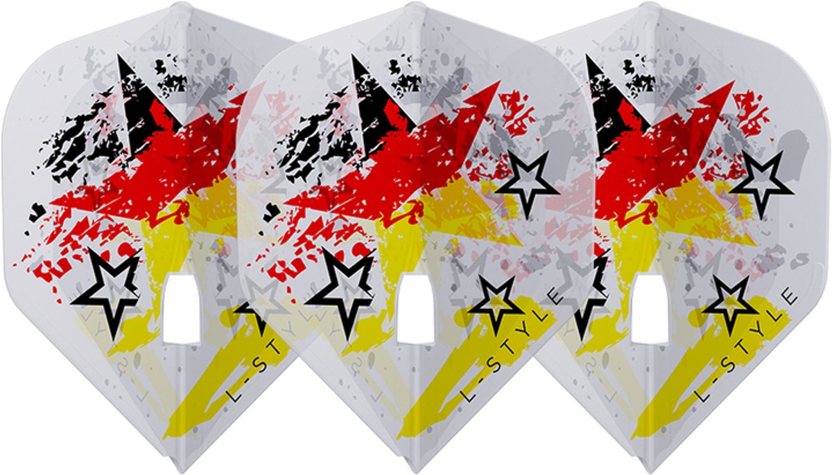L-Style L1 Pro Stefannie Rennoch Clear White - Dart Flights