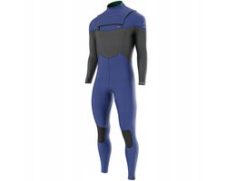 Prolimit Fusion 4/3mm Neopreen Wetsuit Heren Blauw/Grijs XS