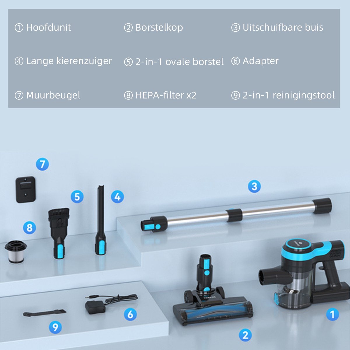 Grenintol Steelstofzuiger - afbeelding 3
