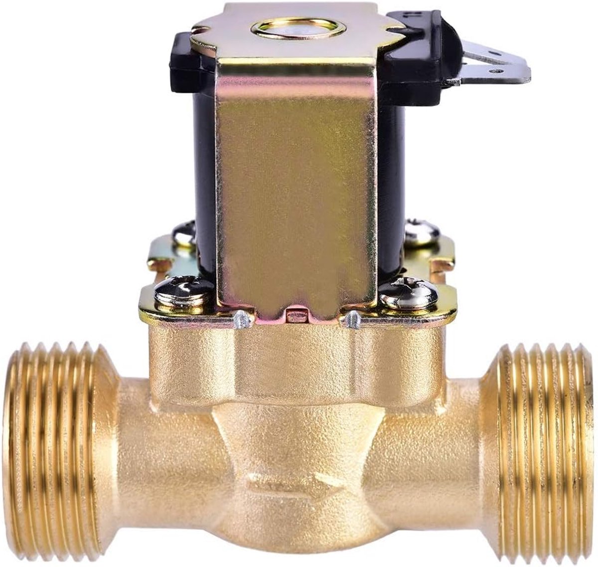 Solenoid valve 24V - 3/4" DC 24V normaal gesloten messing solenoidklep voor waterbeheer