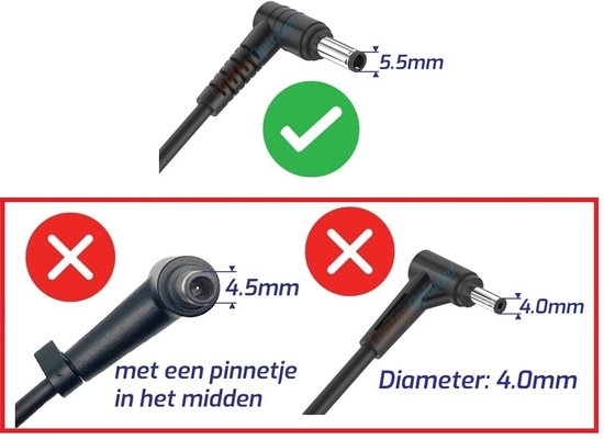 Adaptateur ordinateur portable pour Asus 65W 19V 3.42A 5.5x2.5mm