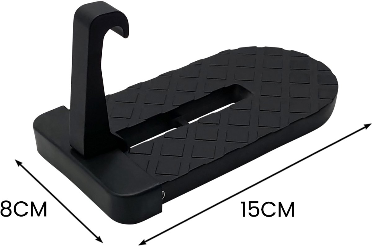 Purepeak Dakkoffer Opstap Auto met Veiligheidshamer - Max. 100 kg - Universeel - Antislip & Antikras – foto 3