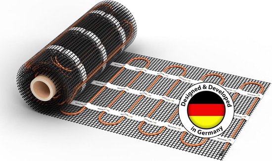 Elektrische vloerverwarming | 6 m² 900 Watt Incl. wifi-thermostaat