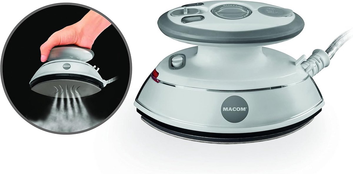 Krachtig Reis Stoomstrijkijzer Compact Dual Voltage