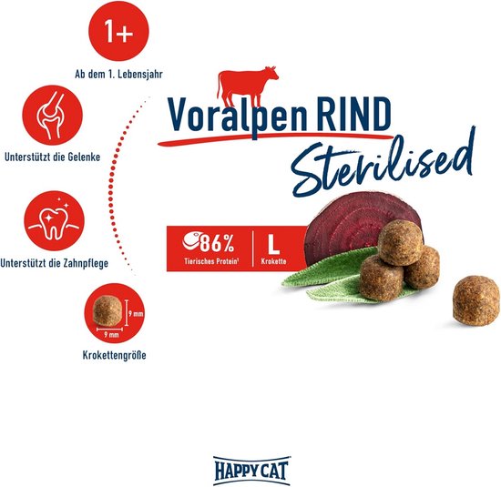 OPTIMEAL Droogvoer Voor Gesteriliseerde Katten – Kalkoen & Haver – 10 Kg – Met L-carnitine & Immunity Support Mix – Super Premium