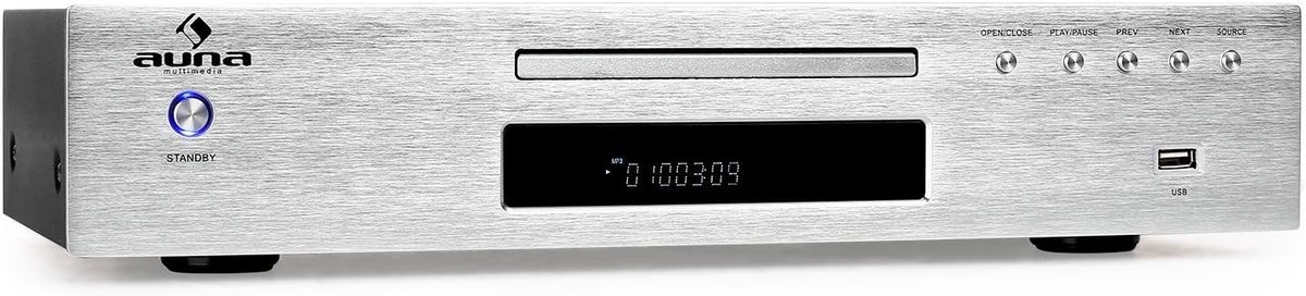 HiFi CD Speler met USB Ingang en Afstandsbediening