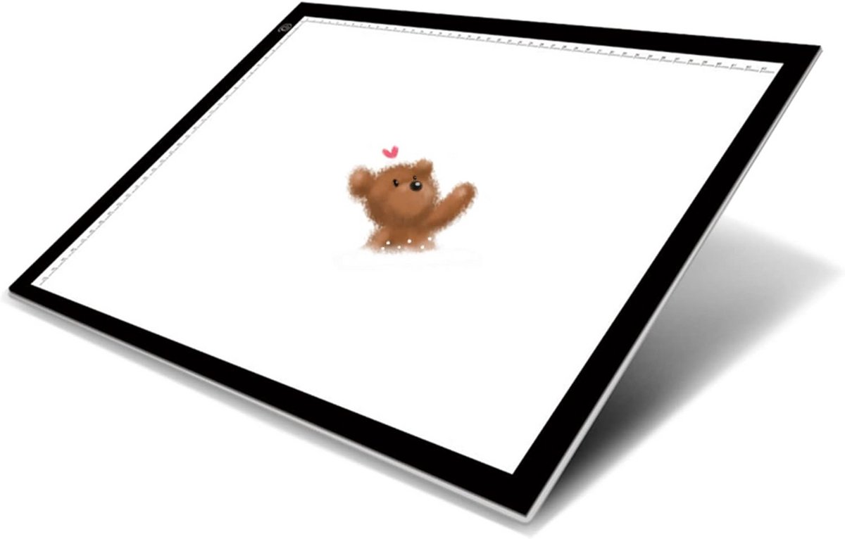 Verstelbare LED Teken- en Tracing Board A3 - Ultra Dun met Touch Control
