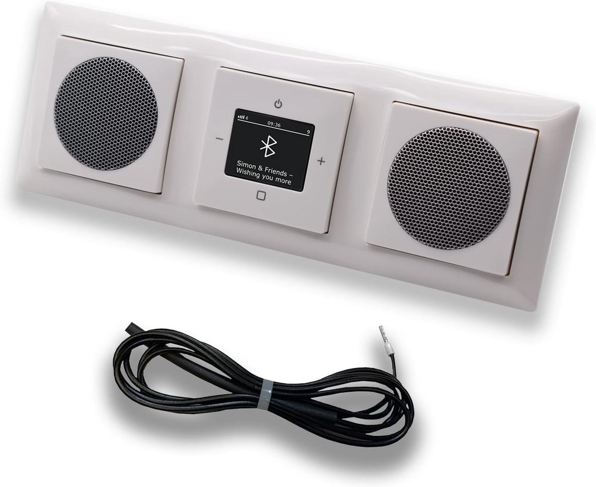 Bluetooth Radio DAB+ Inbouwmodule Compleet met Luidsprekers en DAB+ Antenne