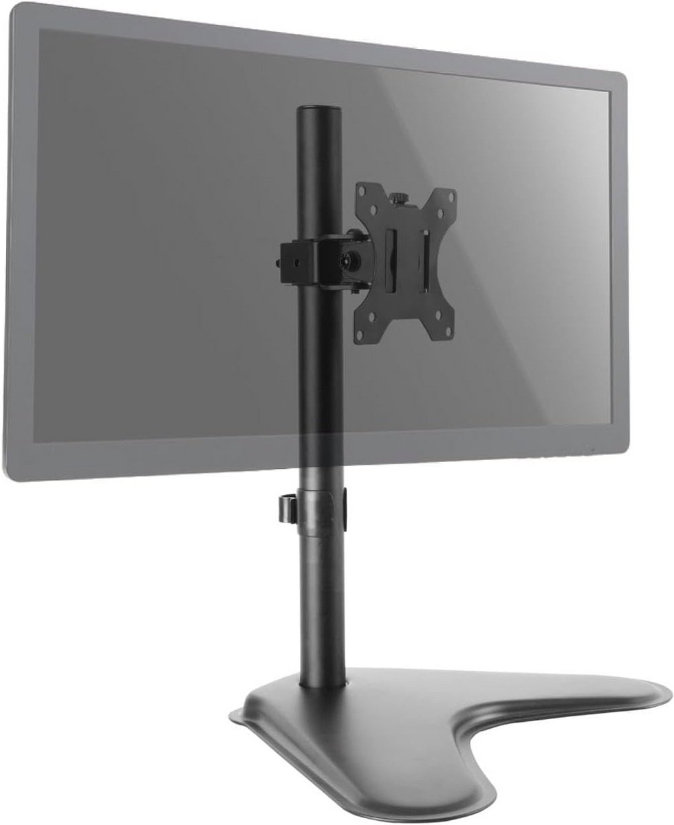 Monitorstandaard met Enkele Arm voor Schermen 13-27 Inch, Volledig Verstelbaar