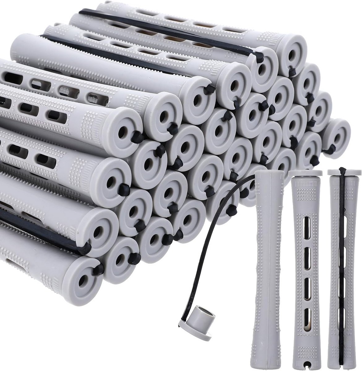 30 stuks haarrollers voor middelgrote krullen