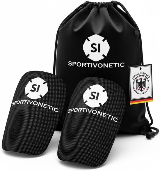 TOFLANTUR Scheenbeschermers voor voetbal, dun, klein, aanpasbaar, comfortabel, licht, ideaal voor voetbalwedstrijden