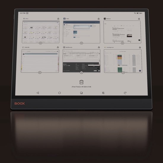 2e Kansje Boox Tab X C - Kleurendisplay, 13.3" e-inkt Tablet - Android, Play Store van Merkloos — afbeelding 3