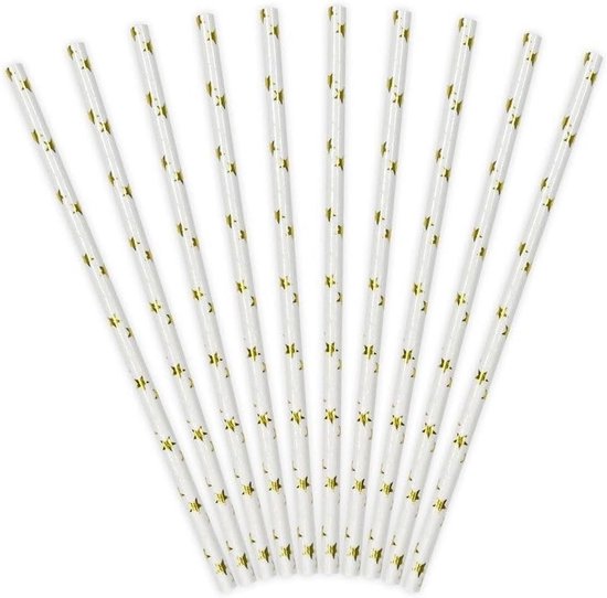 QUARKZMAN 36 Gouden Papieren Sterren | 15 Cm | Dubbelzijdig Bedrukt | Waterdicht | Voor Muur, Feest & Klaslokaal