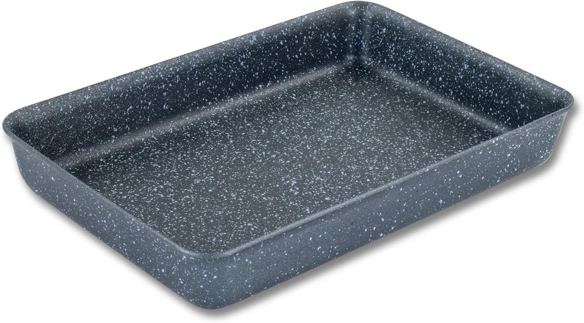Diepe Bakplaat 30x20 cm Rechthoekig - Antiaanbaklaag & Krasbestendig