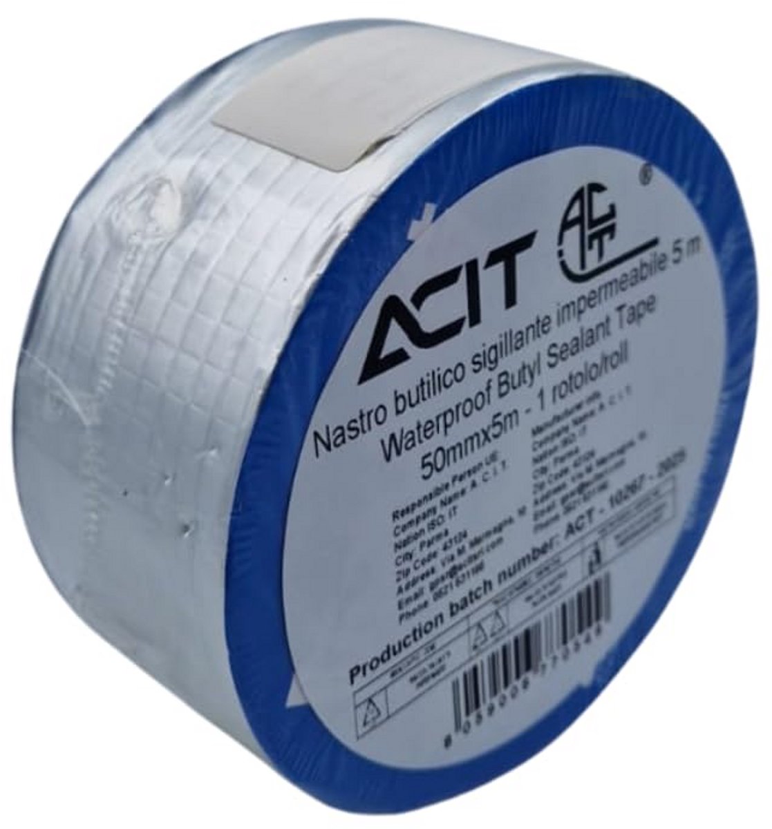 Waterdichte Butyl Afdichtingstape - Luchtdichte Reparatie voor Dak, Raam en Lekkages (5m)