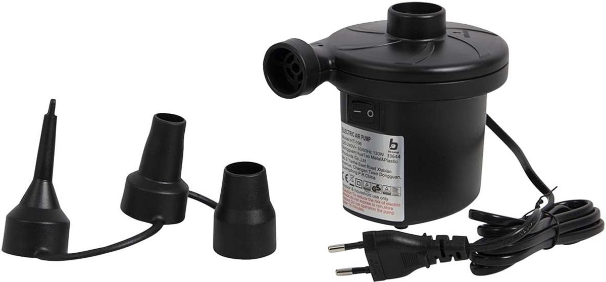 Elektrische Luchtpomp 230V - Snel Opblazen & Leegpompen - Hoge Capaciteit