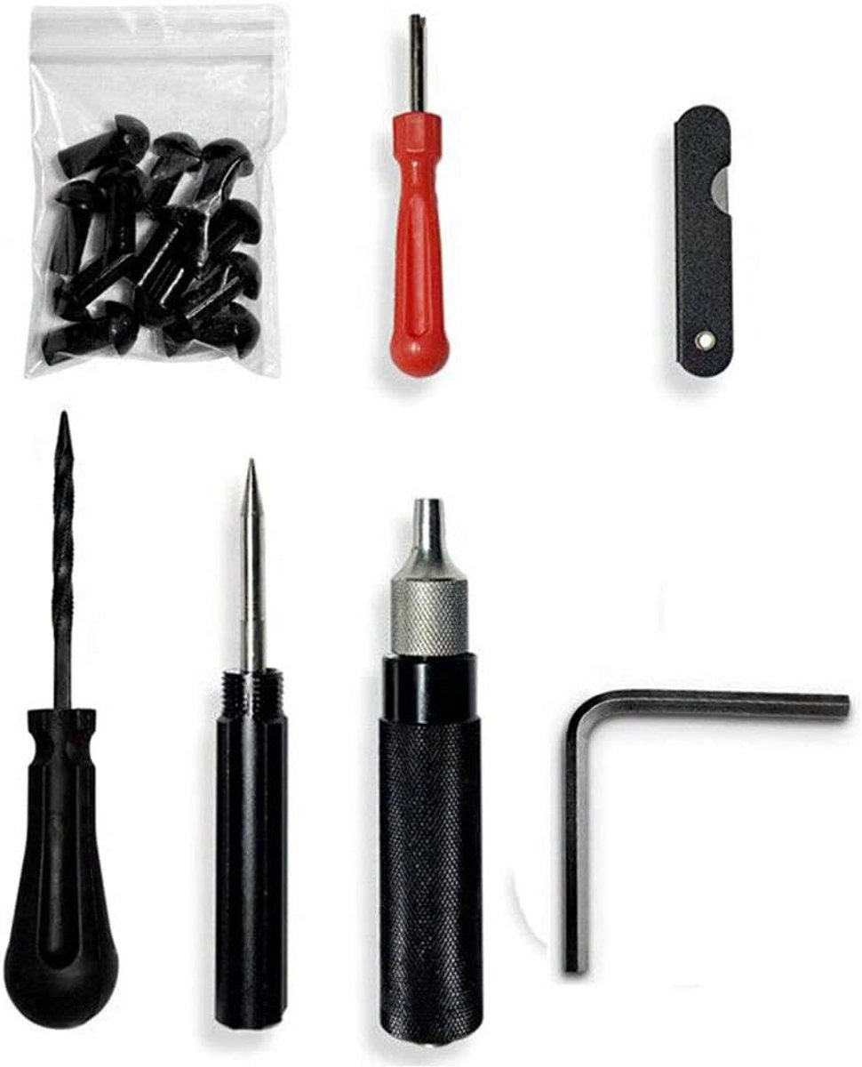 Tubeless Bandenreparatieset voor Motorfiets en Scooter