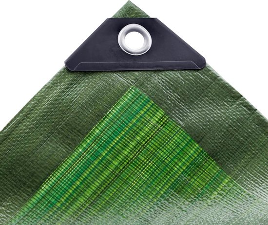 GardenMate Bâche de Protection 5x6m à œillets Unil Vert- 90g-m²74 - Bricolage GardenMate Bâche de Protection 5x6m à œillets Unil Vert- 90g-m²74 - Bricolage