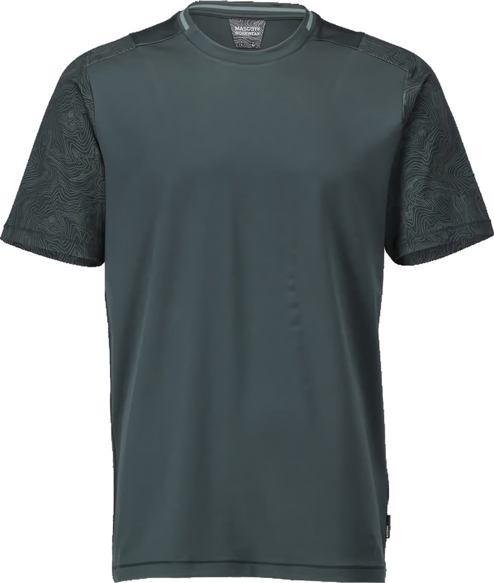 Mascot Customized T-shirt, met korte mouwen 22482-618 - Bosgroen - 4XL