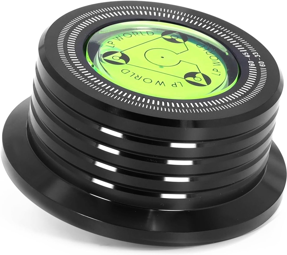 Platenspeler Stabilisator met Waterpas voor Vinyl LP Draaitafels