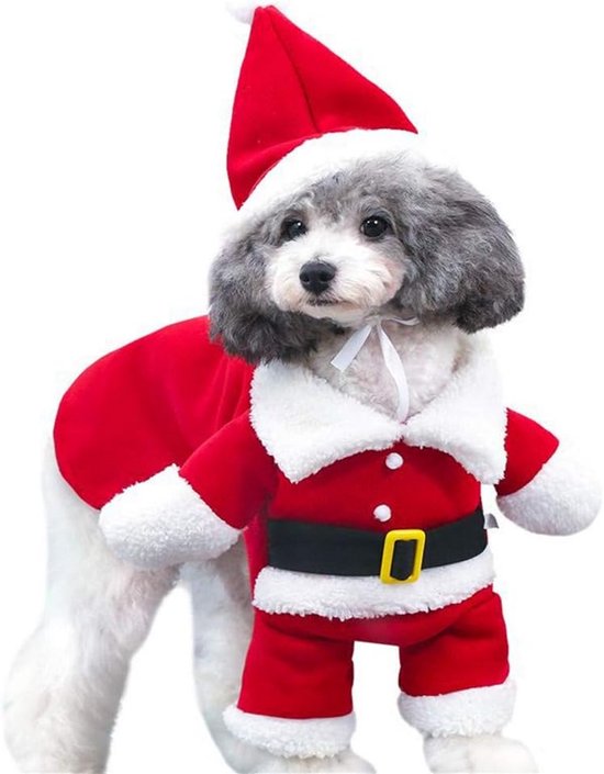 Trui Voor Grote Honden en Groot SUPJADE 2 Stuks Kersttrui Voor Honden - Trui Kat Kerstkleding Outfit Kleding Voor De Winter Warme Vakantie Kerstmis Huisdier Kostuums (Large Dog Sweater Kersttrui Hond