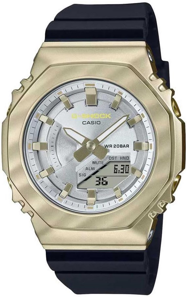 Robuust Metalen Horloge Compact Model - Schokbestendig en Stijlvol