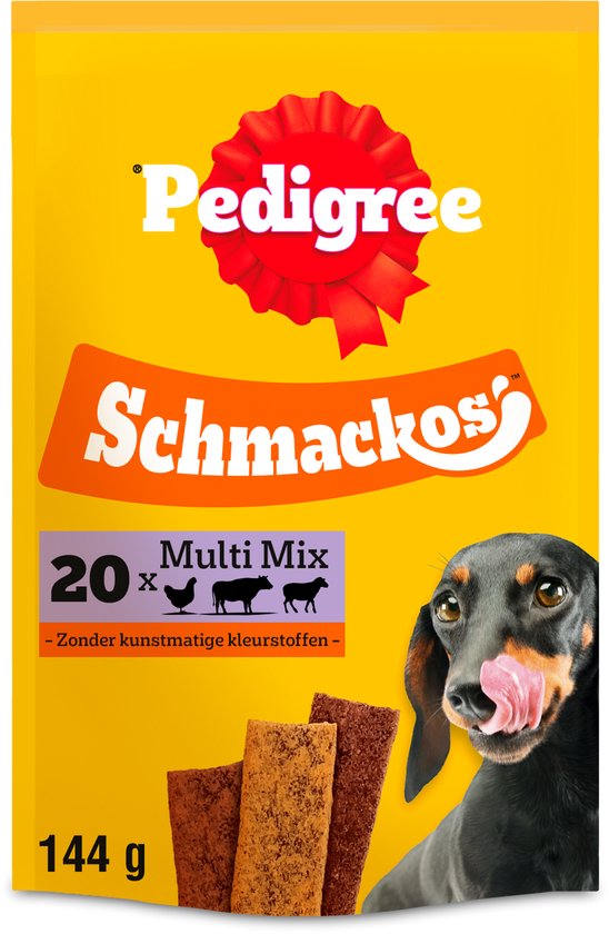 Pedigree Snack voor honden, 12,5 kg, vlees