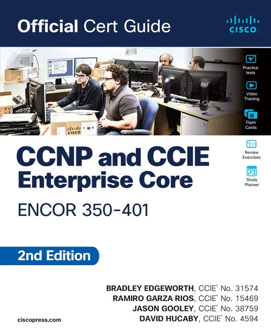 Official Cert Guide- CCNP and CCIE Enterprise Core ENCOR 350 ... - cover